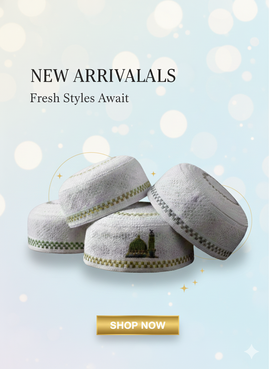 Masjid Pattern Muslim Topi